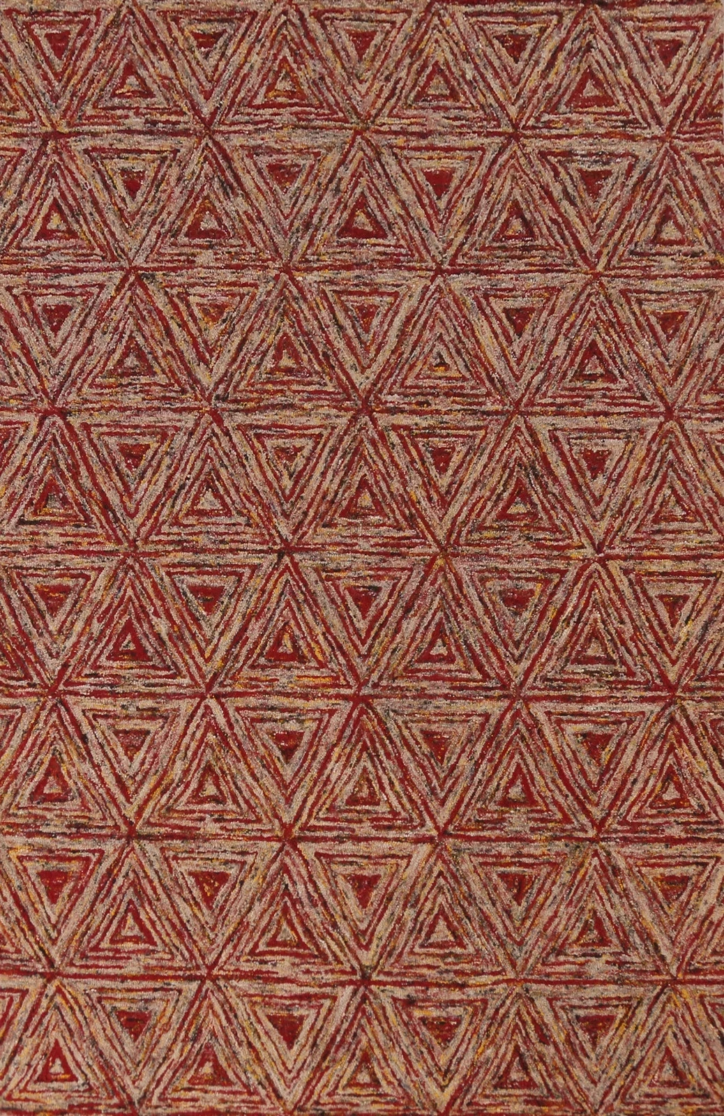 New Multicolor crafted Rug Wool Hand-tufted Modern Carpet 5x8 ft