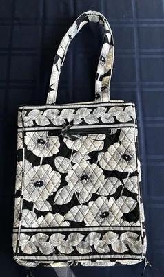 Vera Bradley CAMELLIA LAPTOP TRAVEL TOTE Retired CarryOn Work Shoulder Bag Great - Image 1 of 4