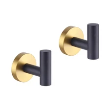 Stainless Steel Towel Hook Robe Coat Heavy Duty Wall Mounted Luxury Hooks