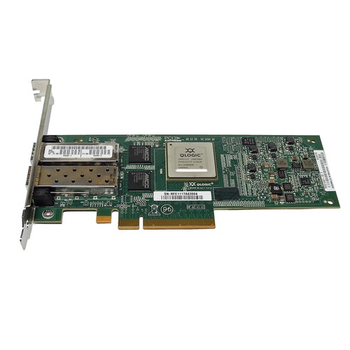 QLogic QLE8152 FC Dual-Port 10Gb SFP+ PCIe x8 CNA 111-01006+A0 + 2x 10Gb SFP+ - Bild 3 von 4
