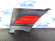 14-16 BMW 2 SERIES F22 OEM REAR RIGHT DRIVER HALF RED DOOR CARD PANEL 7311484