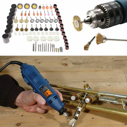 350Pc Abrasive Steel Rotary Tool Accessories Kit Grinding Sanding Polishing Set - Picture 6 of 9