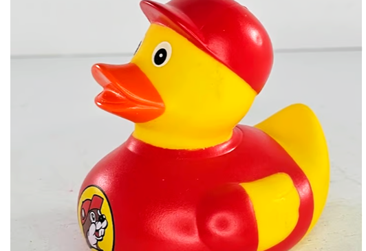 Buc-ee the Beaver Rubber Duck Child Toy Bathtub Duckie,  NEW IN PACKAGE