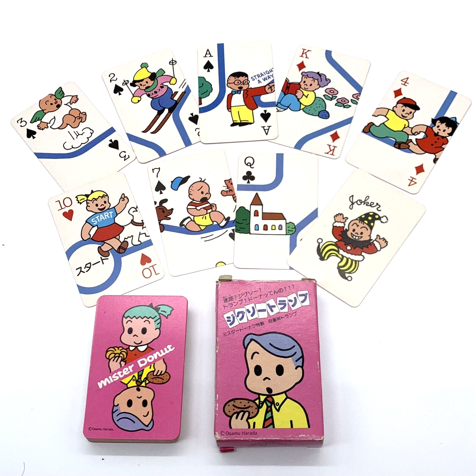 Novelty Playing Cards by Osamu Harada(OSAMU GOODS) 1984 *RARE*