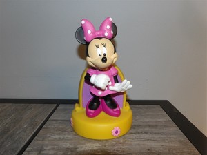 Adorable 9 Peachtree Playthings Plastic Minnie Mouse Disney Coin Bank W Plug Ebay