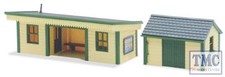 LK-16 Peco OO Gauge Platform Shelter & Hut timber type