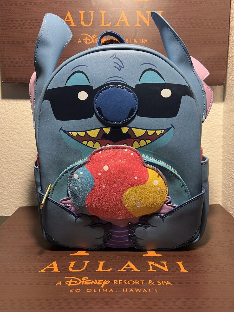 New* Disney Aulani Exclusive Stitch Loungefly Shave Ice Scented