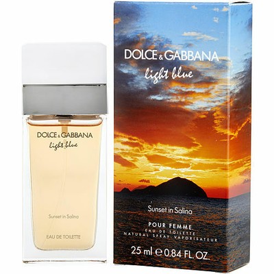 dolce gabbana sunset in salina