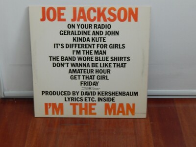 Joe Jackson-I'm The Man (VG+) | eBay