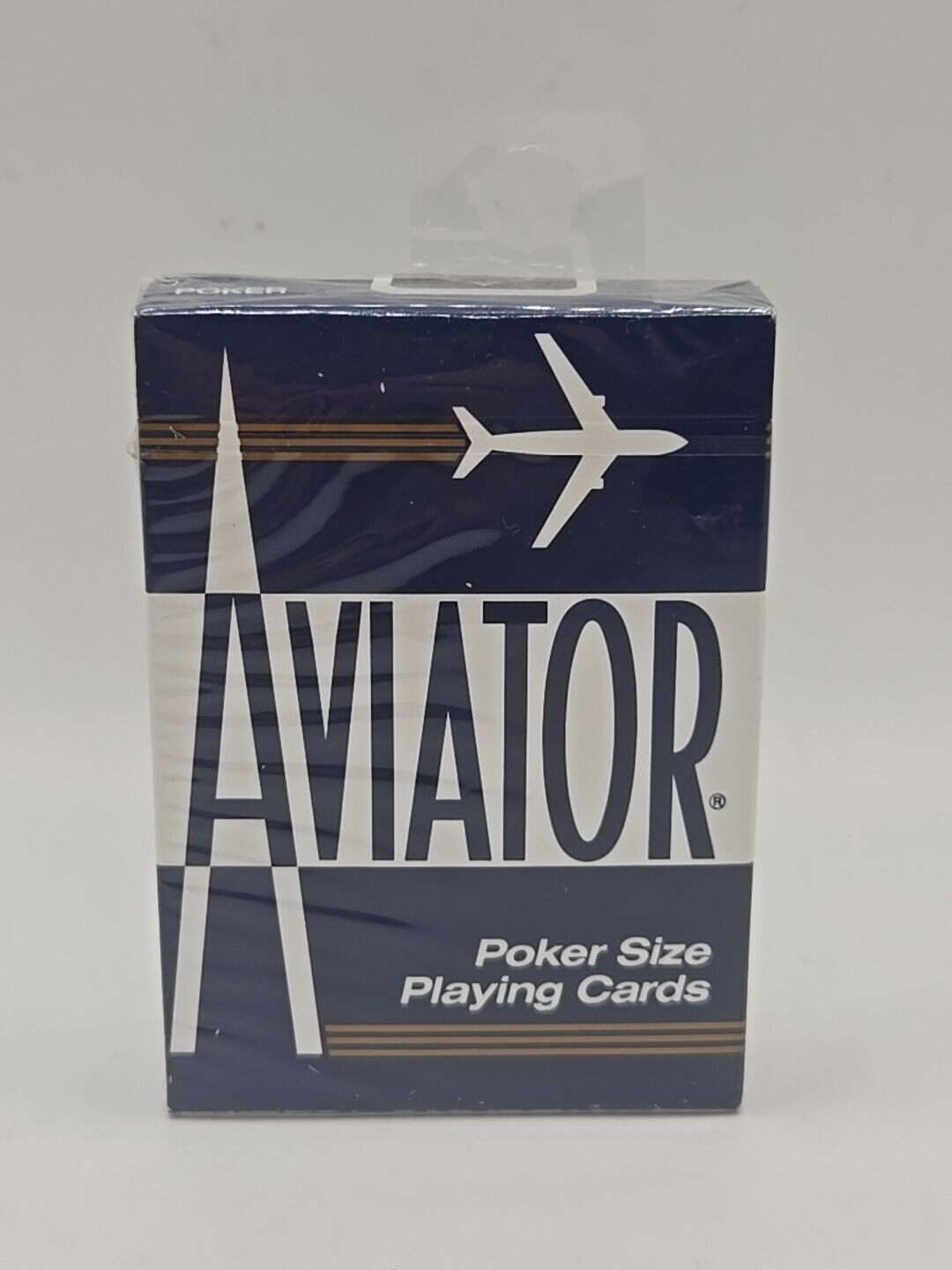 Aviator Cards Poker Size Playing Cards Aviator Poker 914 USA Blue New Sealed_AW