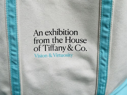 Tiffany & Co GROSSE CANVAS Vision & Virtuosity Exposition BEUTELTASCHE/WEEKENDER TASCHE. NEU - Bild 10 von 16