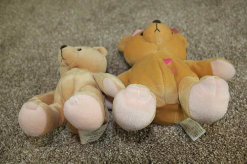 Enesco Cherished Teddies Teddy Bear Plush Set Ava Heart Stuffed Toys VTG 2000 - Picture 4 of 7