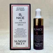 Sunday Riley B3 Nice 10% Niacinamide Serum MINI .17oz, 5ml New in Box