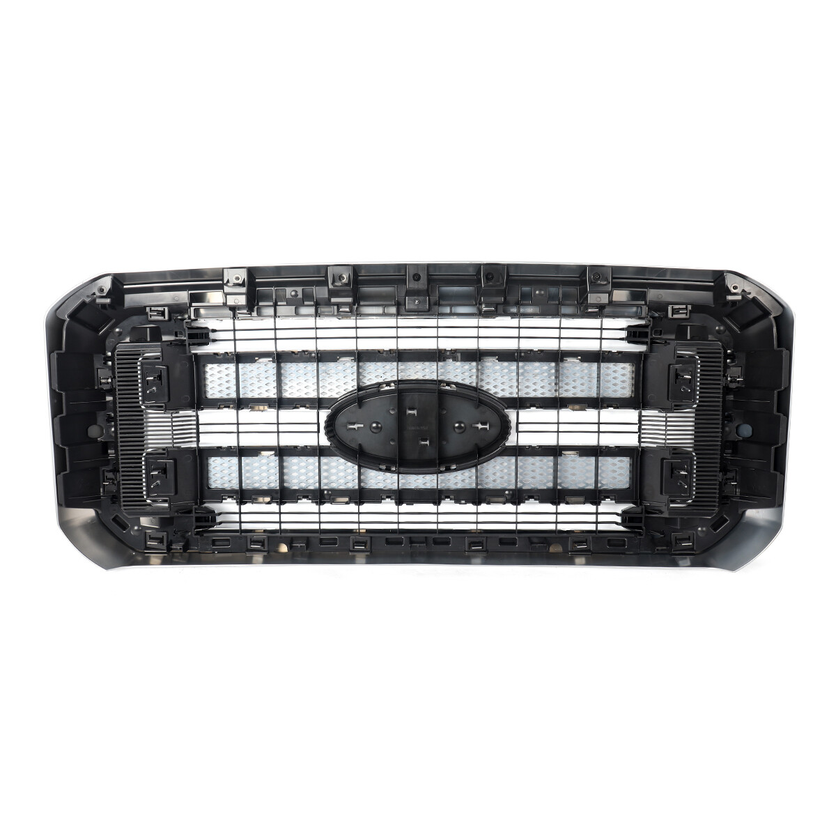 Fits 2011-2016 Ford F-250/F350/450/550 SD Upper Stainless Chrome Billet Grill