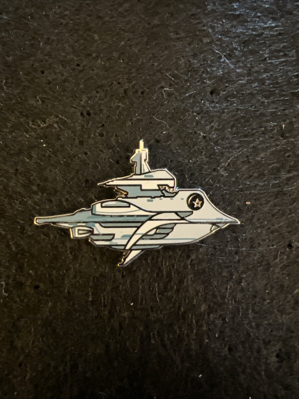 2024 WDW Disney Hidden Mickey Pin Pixar Wall-E Characters - Axiom ship