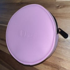 Dior Makeup Round Pouch Pink Promo New