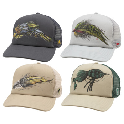 帽子 MSML WOOL PRINT HAT Simms Fly Fishing Products Artist Series Trucker Hat Cap