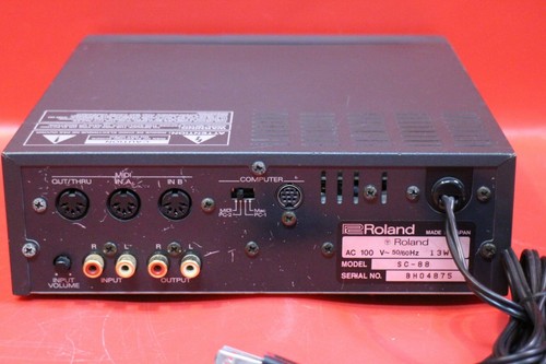 USED Roland SC-88 sc 88 Sound Canvas Module Synth Rack U985 200624 - Picture 6 of 12
