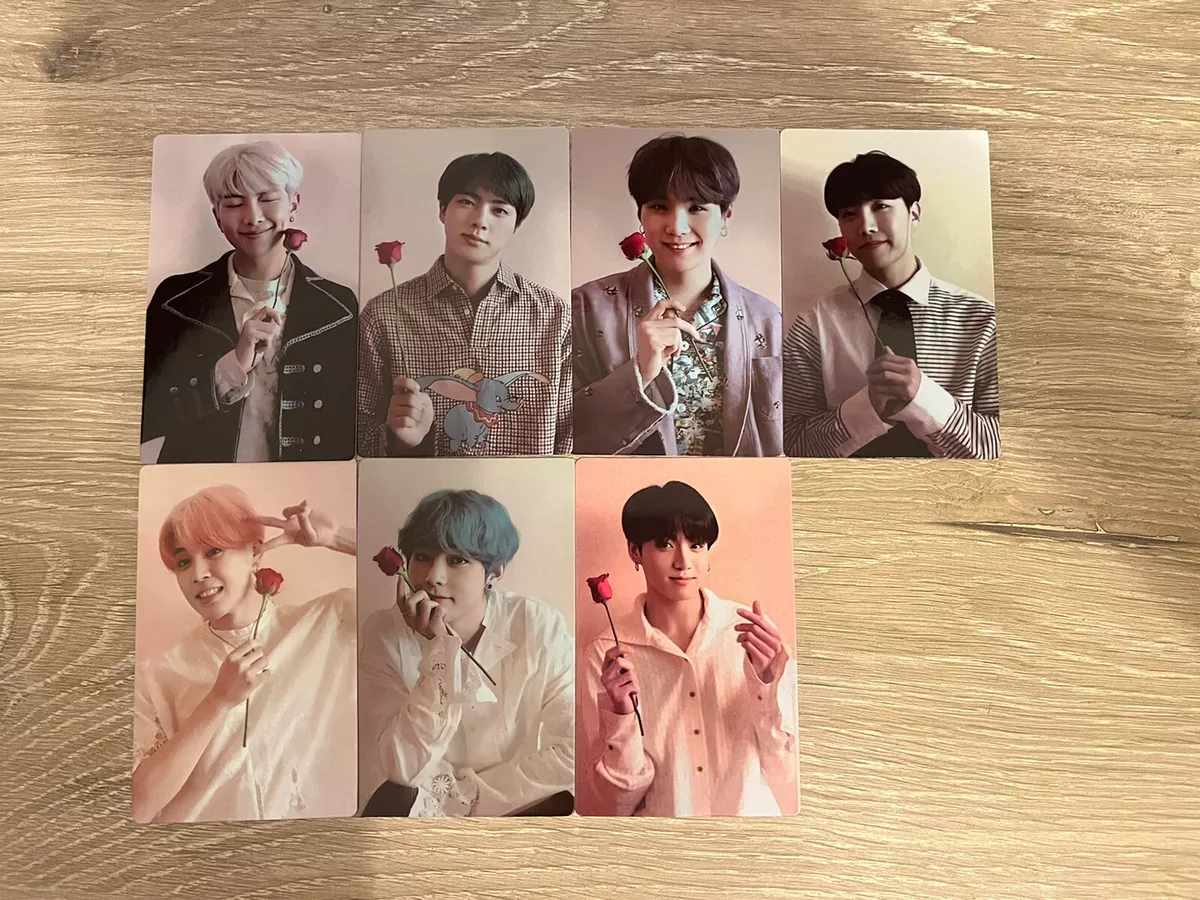 BTS Memories 2019 DVD Photocard PC Unofficial Jungkook V Jimin