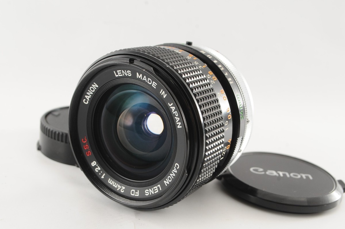 Canon キャノン FD 24mm F2.8 S.S.C. Canon FD 24mm f/2.8 S.S.C. lens — LA Film Lab