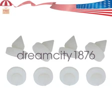 New Fits for Honda Civic 1973-2011 Car Brake or Clutch Pedal Stop Pad 8Pcs