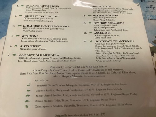 Willis Alan Ramsey - Willis Alan Ramsey NEW Country / Folk CD Piranha Records - Picture 4 of 6