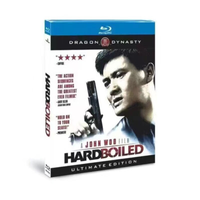 1992 Chinese Drama Hard-Boiled Blu-ray English Subtitles Free Region Boxed