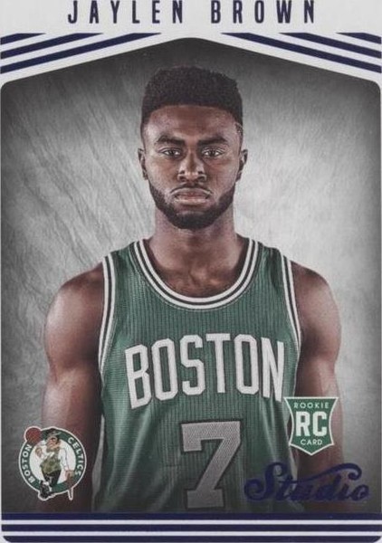2016-17 Panini Studio - Studio Edition #188 Jaylen Brown (RC) for 