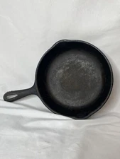 Antique Wagner Ware 8 inch Cast Iron Skillet Fry Pan #5 on Handle