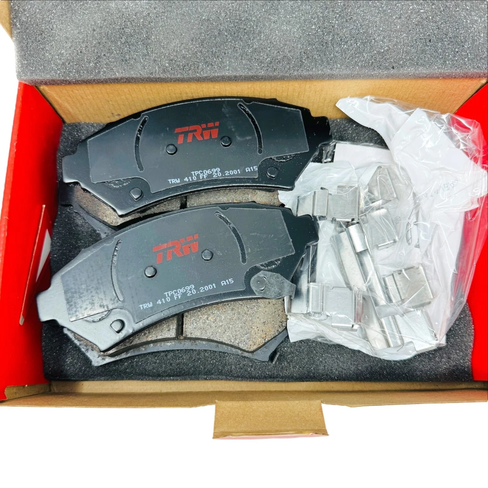 Juego de pastillas de freno de disco delanteras TRW TPC0699 para Chevrolet Impala, Buick Lesabre Century Foto 2 de 4