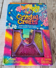 Vintage Lisa Frank Crystal Crafts Frame Window Dangler Magnet