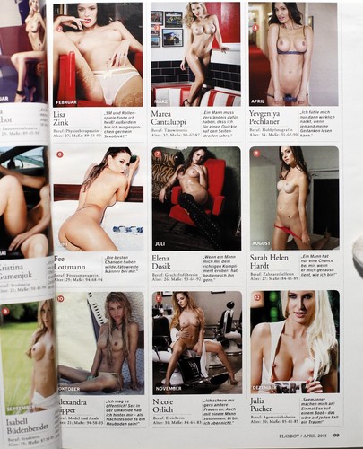 Playboy Nr.4 / April 2015 - Isabell Horn Simone Thomalla Nicole Schumann u.v.a.m - Bild 18 von 23