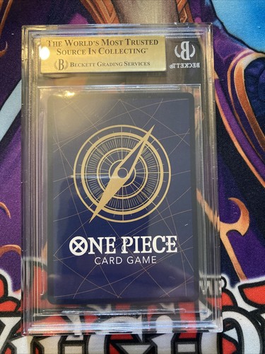 Shanks OP01-120 SEC Alt Art Manga 1st Edition BGS Pristine 10 English - Picture 3 of 3