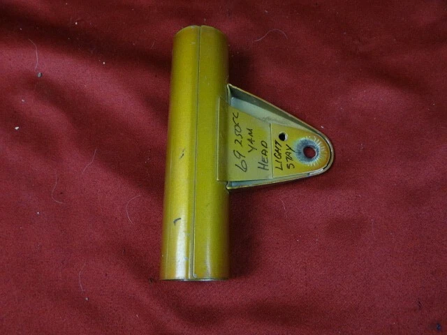 Cubierta, horquilla, naranja caramelo, usada 1969-70 DT1 Yamaha DT1, 214-23121-01-52 Foto 2 de 3