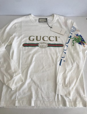 gucci logo long sleeve