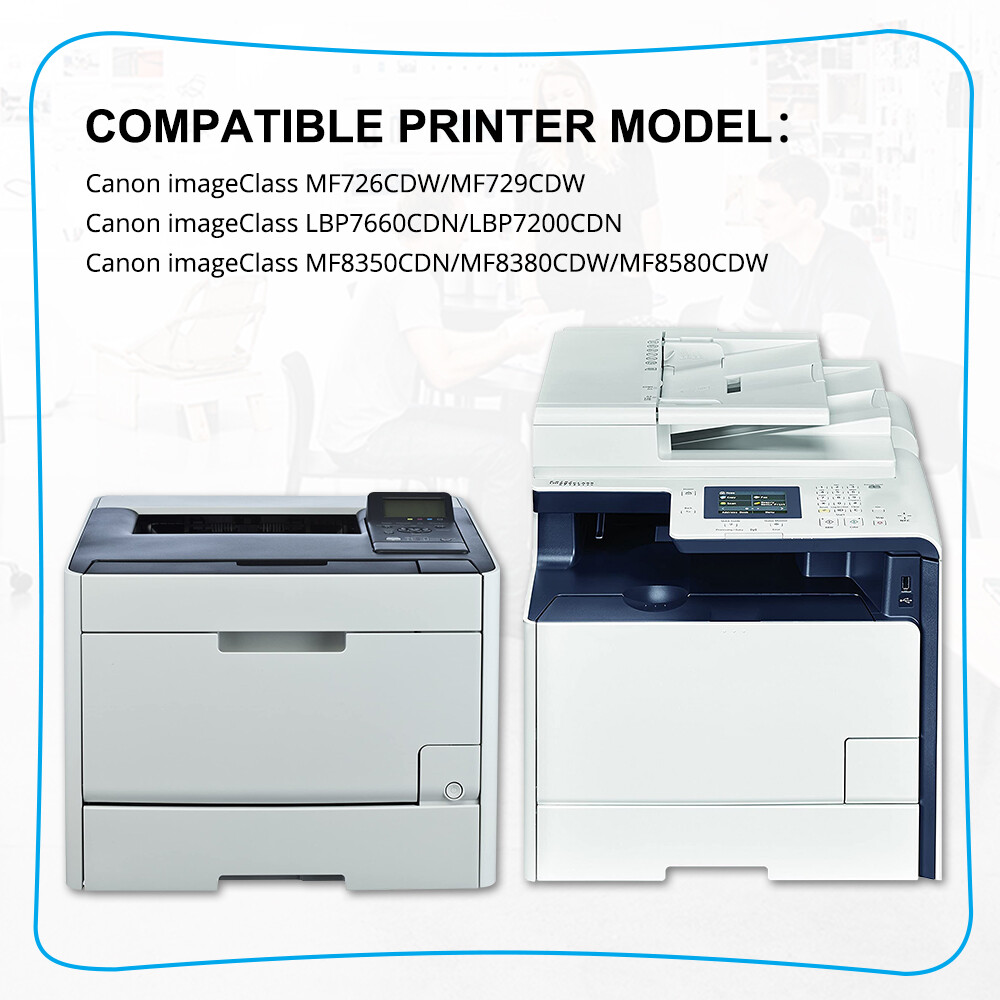 Ricambio Toner MF8350CDN Cartuccia Toner Nero Compatibile Per Stampanti Canon ImageCLASS MF8350CDN E MF8380CDW, Codice 118 Toner Pantum M7100dw - Foto 9