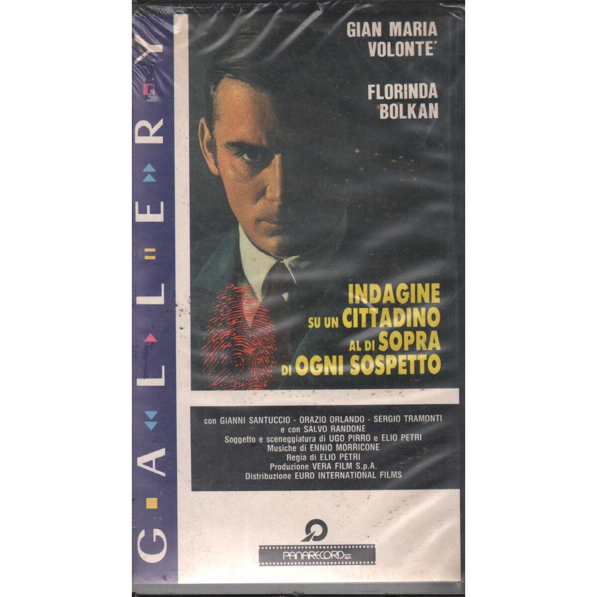 Investigation Of A Citizen Above All Suspicion VHS Elio Petri Univideo -2
