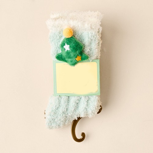 Damen kuschelige flauschige Winter weiche warme rutschfeste Crew-Hüttenschuhe-Koralle-Samtsocke - Bild 23 von 27