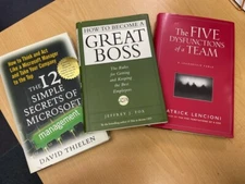 3 (Three) Book Bundle - See description for details