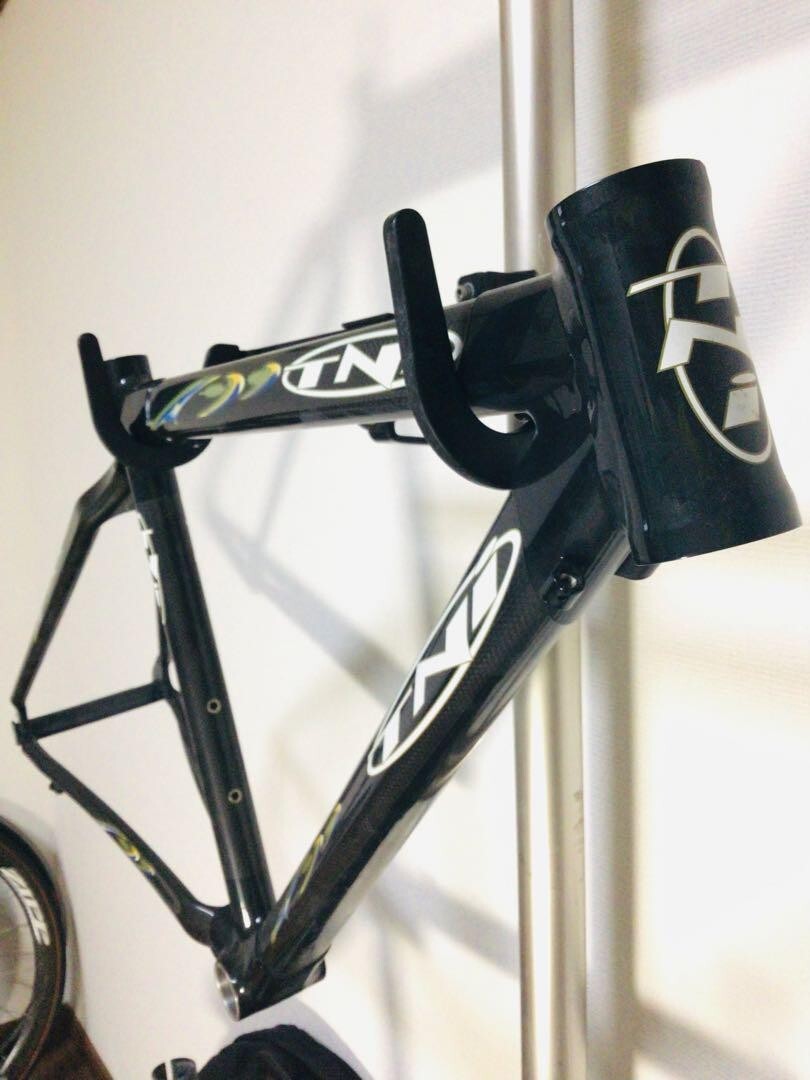 TNi Carbon Frame Set Road Bike Black Unused XS Size 44 Free