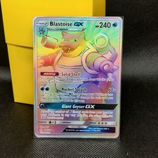 Blastoise GX - Secret Rainbow Rare - Unbroken Bonds 218/214 on eBay