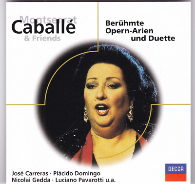 Montserrat Caballé & Friends - Berühmte Opernarien & Duette (Pavarotti, Gedda)