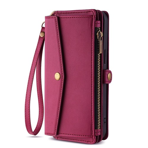 MOTO Edge 30 Pro/Neo/Fusion Case Doka cards slot zipper banknotes Crossbody bag - Picture 45 of 65