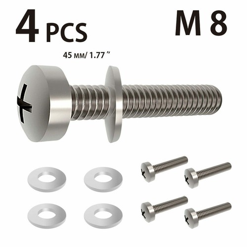 Mounting Screws, M4 M5 M6 M8 Bolts fit MOST SONY SAMSUNG LG TV Wall