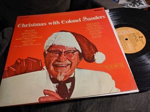CHRISTMAS WITH COLONEL SANDERS RCA STEREO PRS 291 RARE KFC ADVERTISING