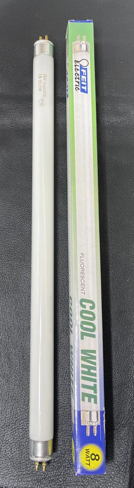 FEIT ELECTRIC 1-Pack Tube F8/T5/CW 12"INCH 5W=8W Mini 2-Pin Base_Cool White - Image 2 of 4