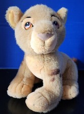 Vintage Simba Cub Plush Lion King Stuffed Animal Disney 1990s Authentic