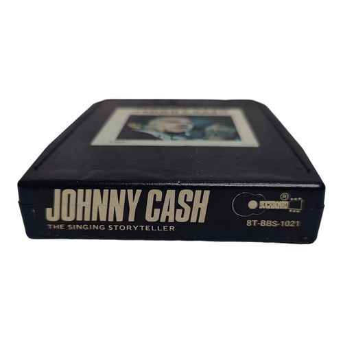 Johnny Cash The Singing Story Teller RARE 8 Track Tape Vintage - Picture 2 of 4