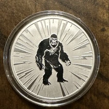 1oz Silver Round King Kong BU