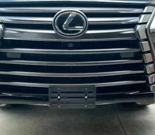 License Plate Tag Holder Mounting Relocator Adapter Bumper Kit Bracket for LEXUS